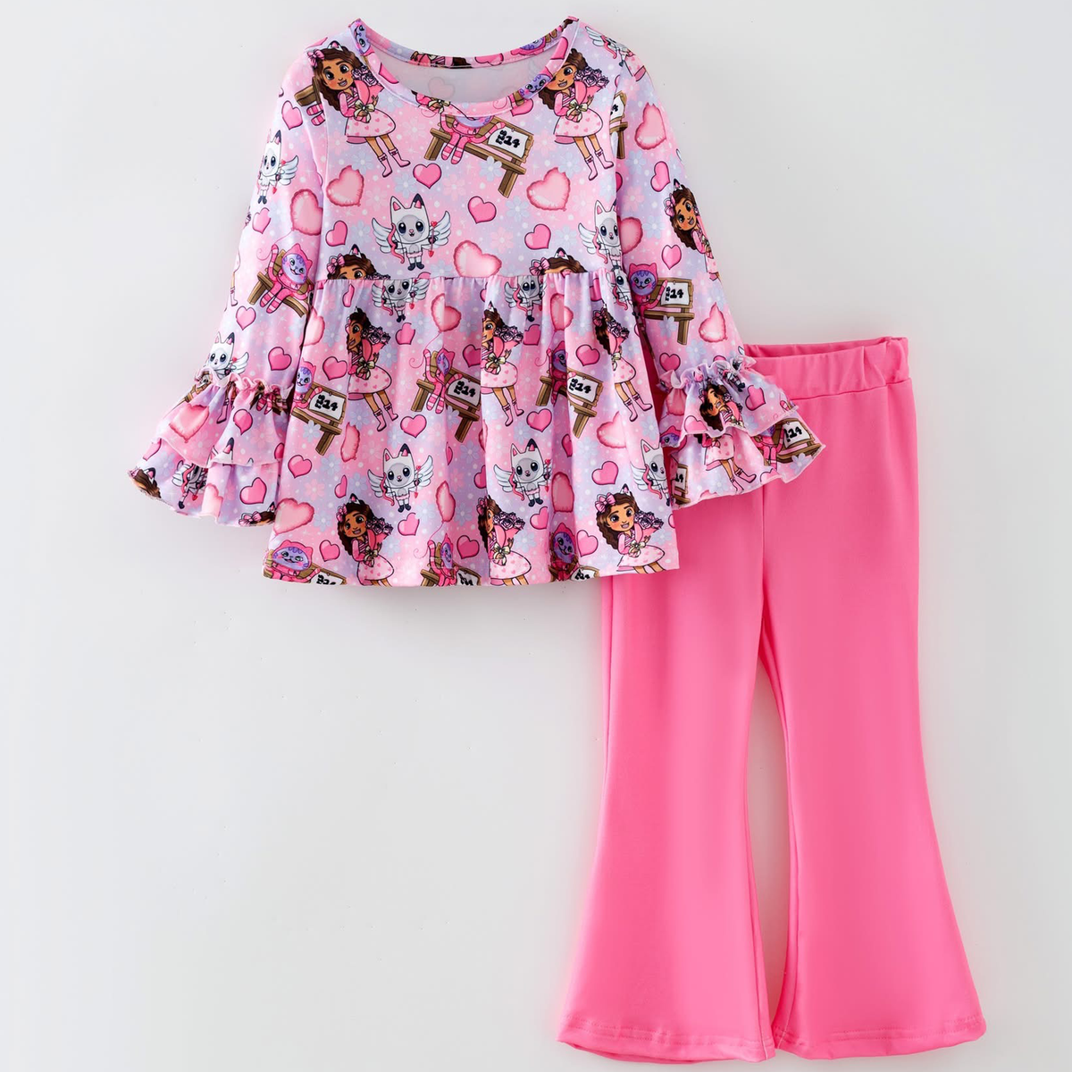 Gabby's Valentine Wishes Flare Pant Set