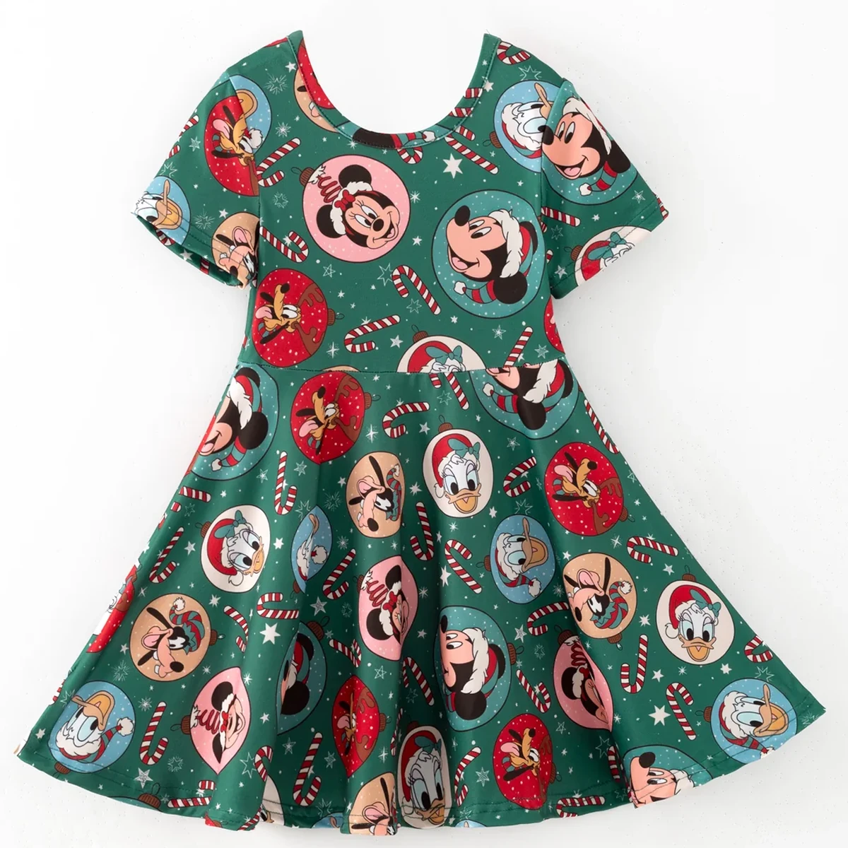 Main Street Merry Ornament Twirl Dress