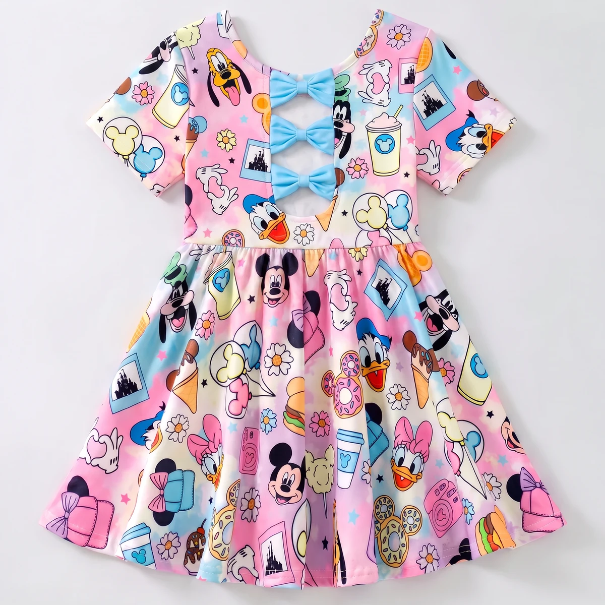 Main Street Munchies Bow-Back Dress