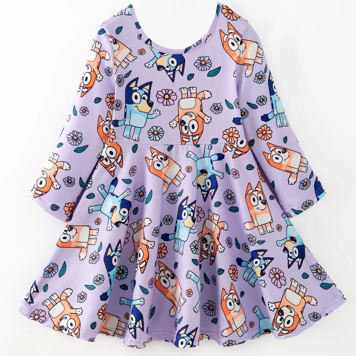 Lavender Playdate Twirl Dress