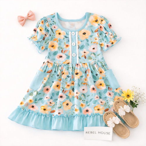 Bluebell Meadow Dress