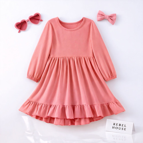 Cotton Candy Twirl Dress