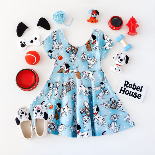MTO • Puppy Love Parade Dress