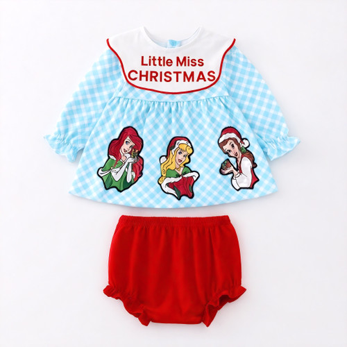 Little Miss Christmas Baby Set