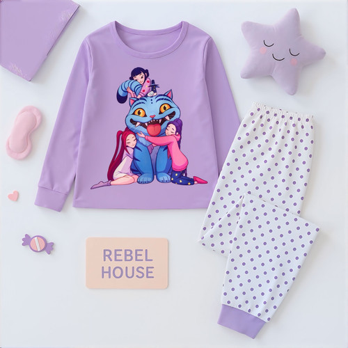 MTO • Neon Harmony Pajamas