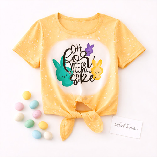 Oh For Peeps Sake Tie Tee