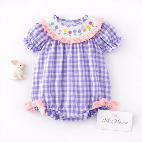 Tulip Time Baby Romper