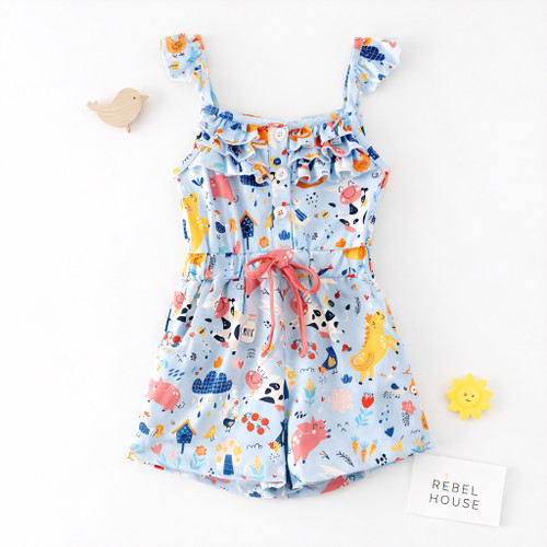 Sunny Farm Romper