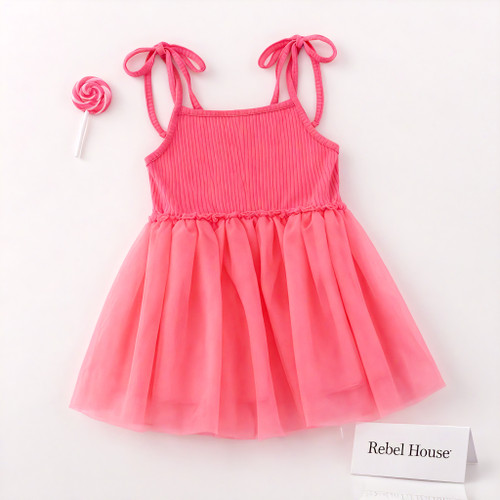 Punchy Pink Tutu Dress