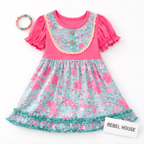 Bubblegum Petals Dress