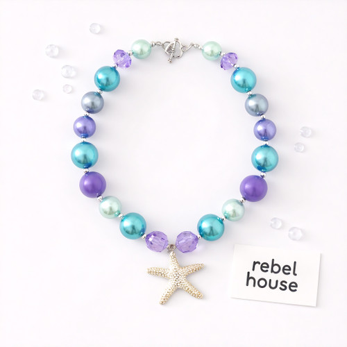 Sea Glass Star Necklace