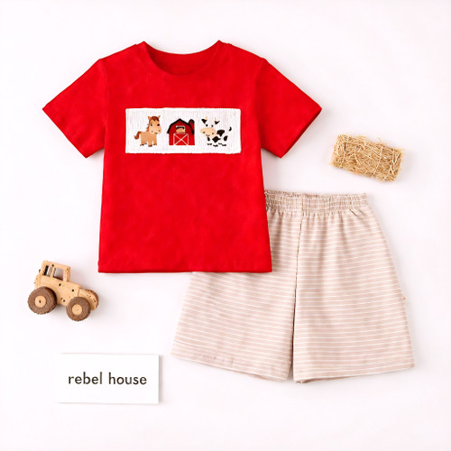 Little Red Barn Set