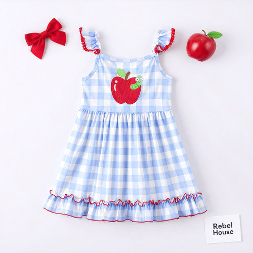 Apple Gingham Dress