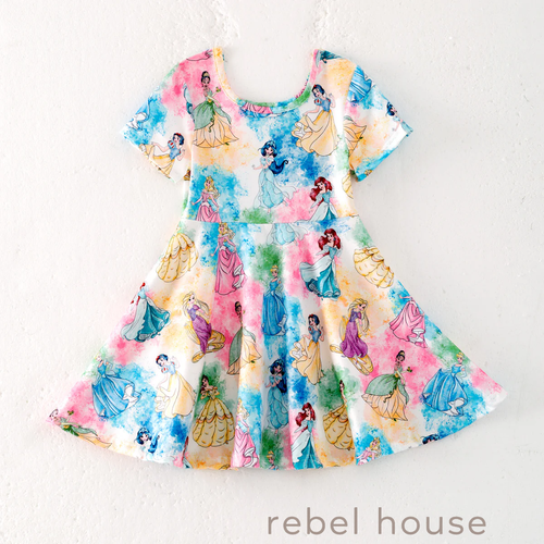 Rainbow Royalty Dress