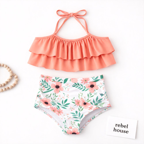 Coral Garden Tiered Two-Piece