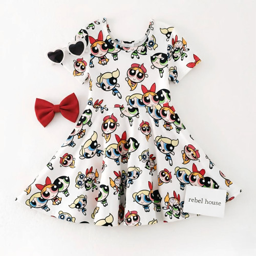 Girl Power Twirl Dress