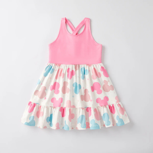 Magical Pastel Ruffle Dress