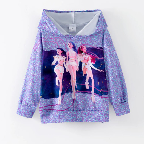 HUNTR/X Stardust Stealth Hoodie