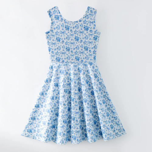 The Matriarch: Vintage Toile Midi