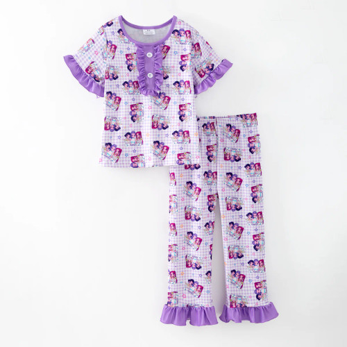 Huntrix Gingham PJ Set