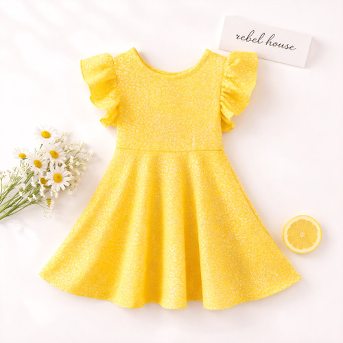 Golden Glow Leopard Dress