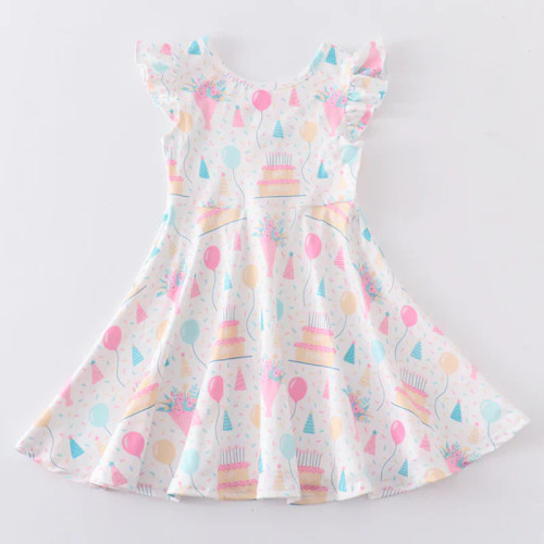 Sweet Birthday Flutter Dress