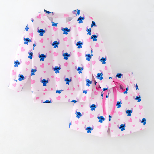 Stitch Sweetheart Pullover Set