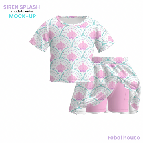 Lace & Lagoon Skort Set