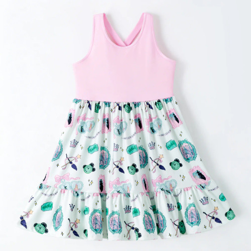 Emerald City Ruffle Dress