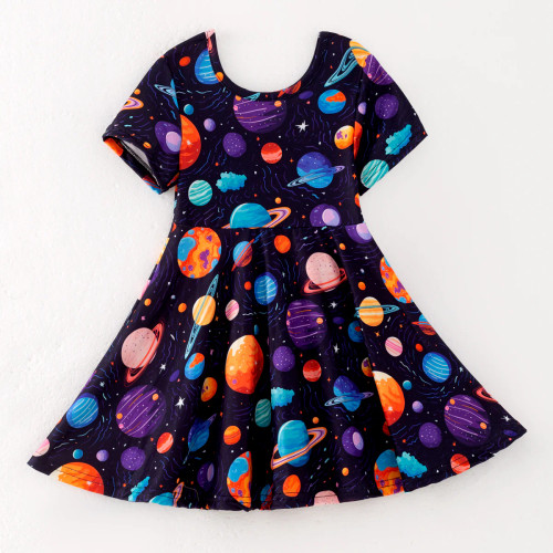 Cosmic Journey Twirl Dress