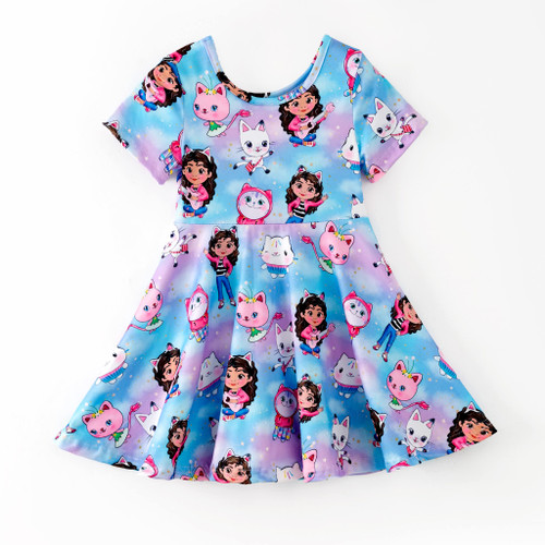 A-Meow-Zing Magic Twirl Dress