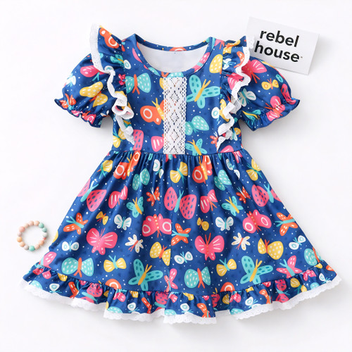 Butterfly Blossom Lace Dress
