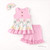 Magical Rainbow Ruffle Set