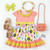Peach Petal Whirl Dress