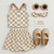 MTO • Checkmate Skort Set - Sand