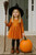 Pumpkin Sparkle Spell Dress