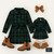 Mom & Me • Evergreen Flannel Dress