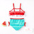 Watermelon Wave Swim Set