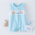 Bunny Blue Romper