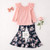 Peach Blossom Flares Set