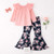 Peach Blossom Flares Set