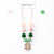 Pink Shamrock Necklace