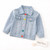 Rainbow Drizzle Denim Jacket