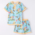Hundred Acre Balloon Day Henley PJ Set