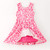Wild Pink Leopard Twist Skort Dress
