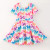 Dreamy Mouse Watercolor Twirl Dress