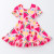 Berry Sweet Ruffle Twirl Dress
