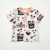 Spooky Spin Henley Tee