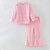 PINK LEOPARD COZY FLARE LOUNGE SET