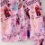 ERAS GLITTER PINK BUTTON-UP SHORTY PJ SET